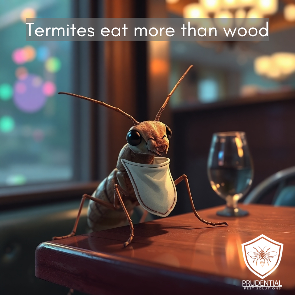 termites eat more than wood