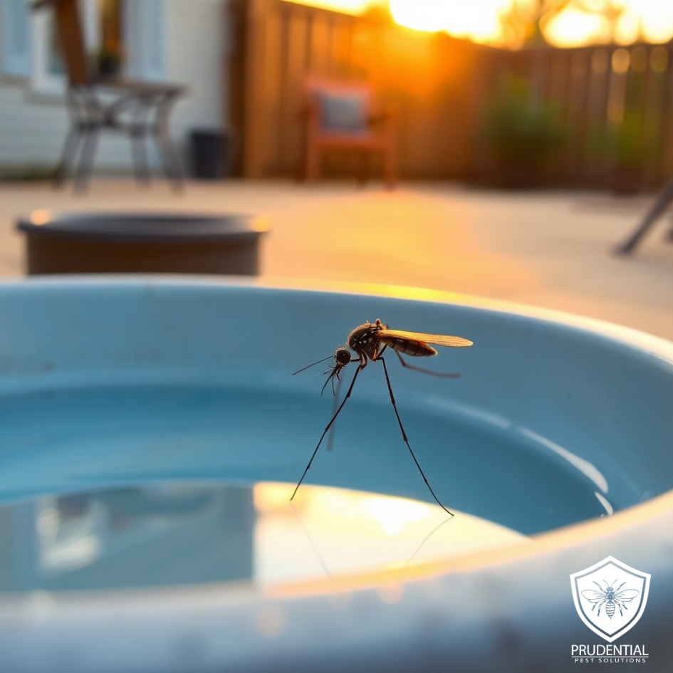 mosquito pet water dish