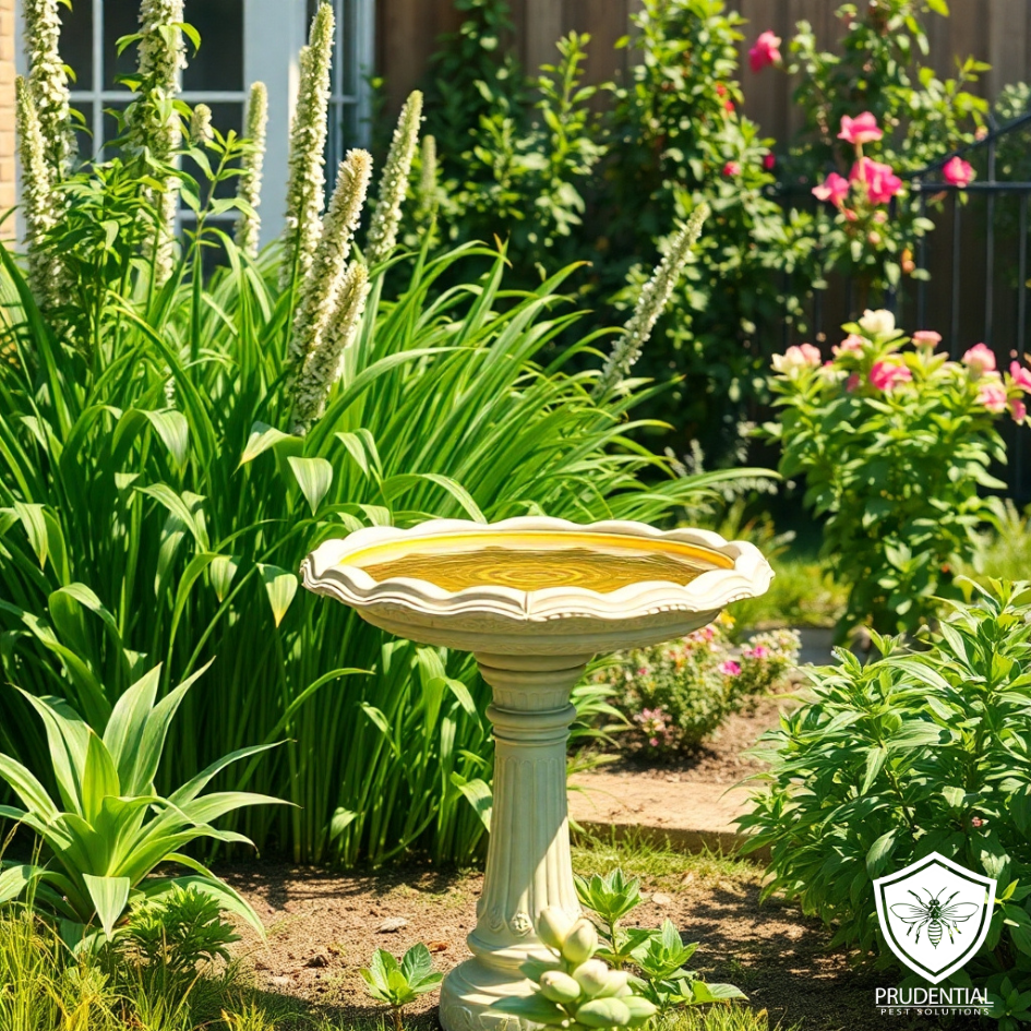 mosquito bird bath