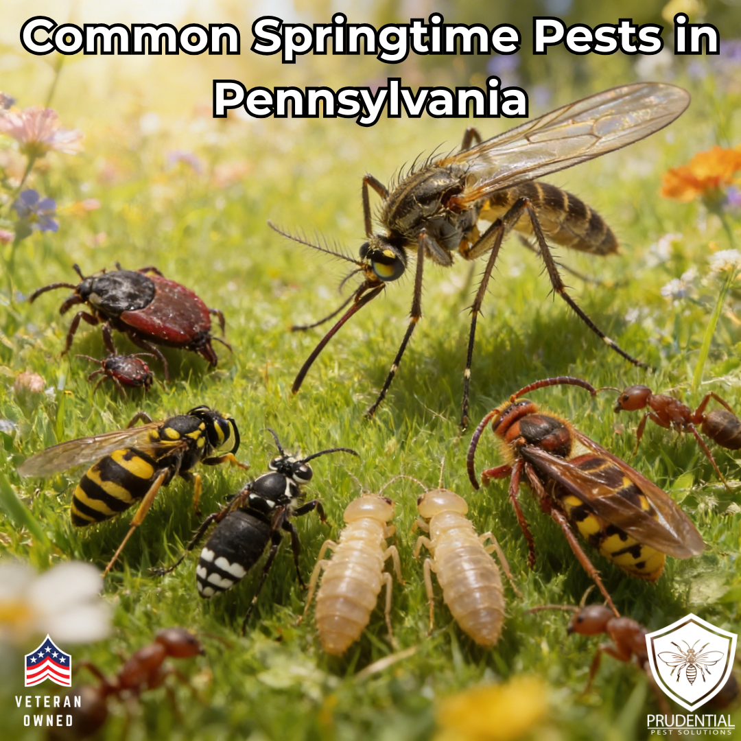 Common Springtime Pests in Pennsylvania