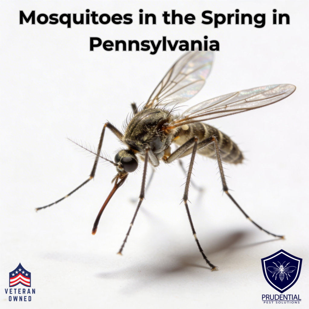Mosquitoes in the Spring in Pennsylvania