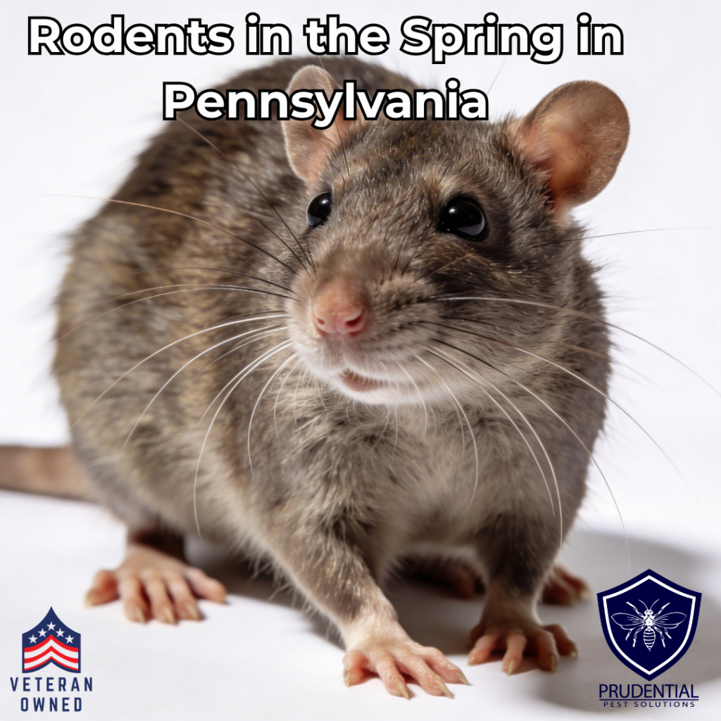 rodents in the spring in Pennsylvania