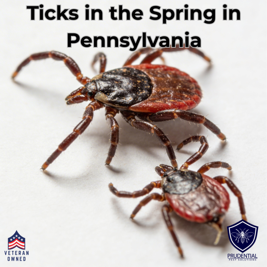 Ticks in the Spring in Pennsylvania